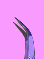 Lavender curved tweezer