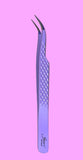 Lavender curved tweezer